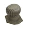 Air Vent Air Hawk 18.4 in. H X 12 in. D Weatherwood Aluminum Turbine and Base TIBS0G00 - alternate 1